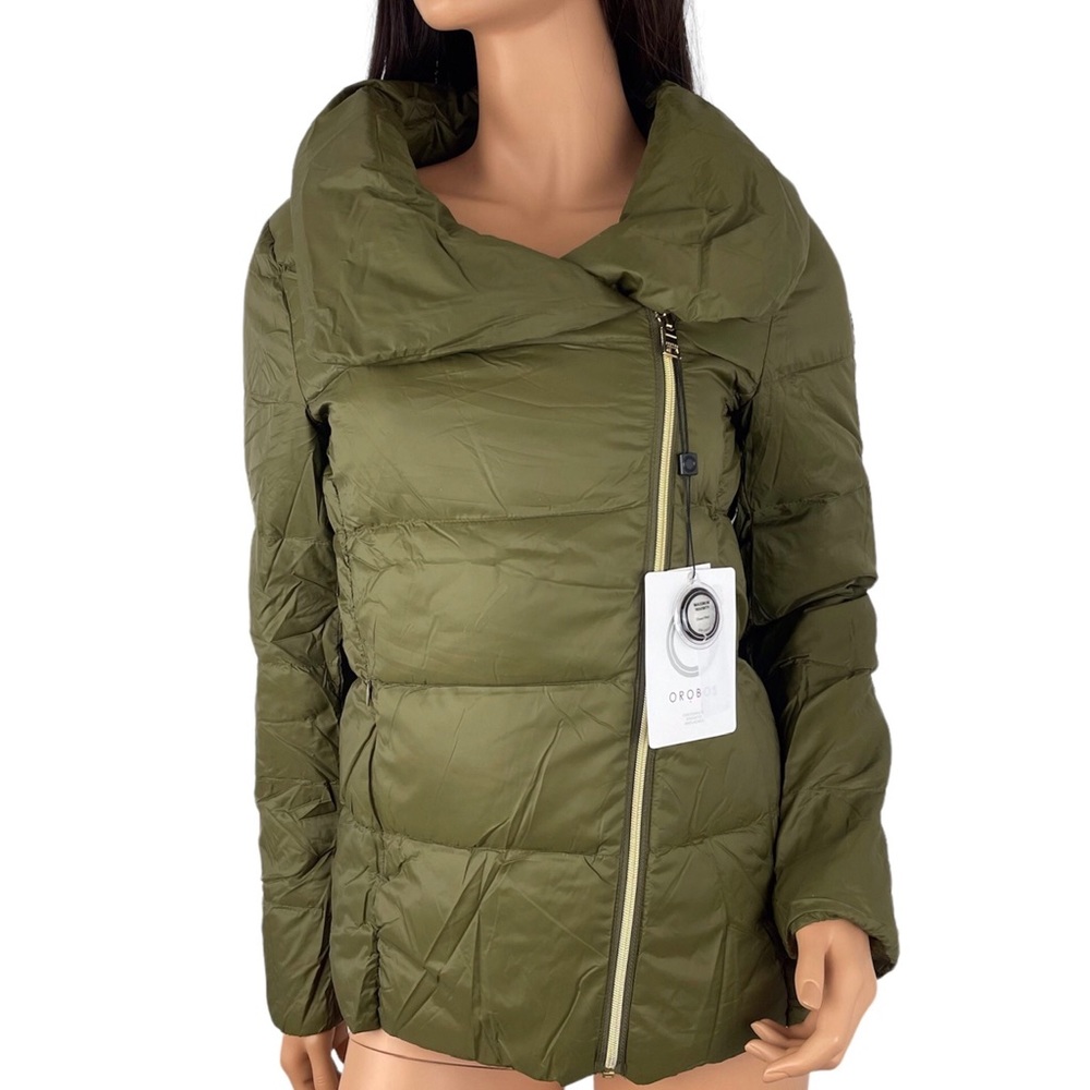 Orobos Asymmetrical Zip Down Jacket Size M
